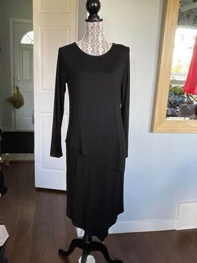 Edmonton Canada Brand Workhall 100% Cotton Asymmetrical Midi Dress. Medium